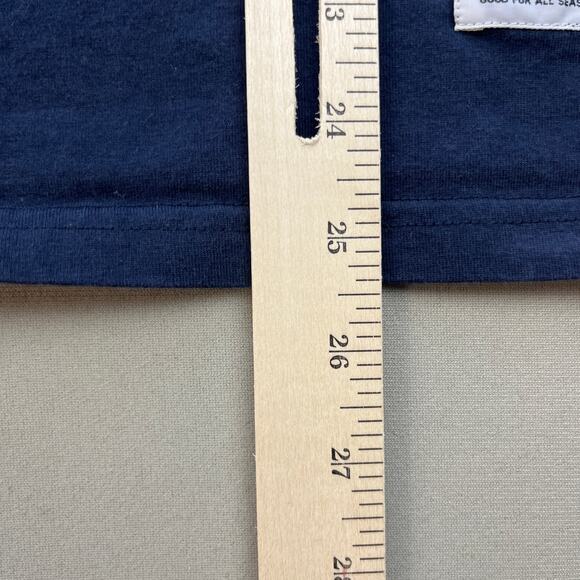 Norse Projects T-Shirt Adult Small Navy Blue Basic Crewneck Short Sleeve Cotton - Picture 11 of 12